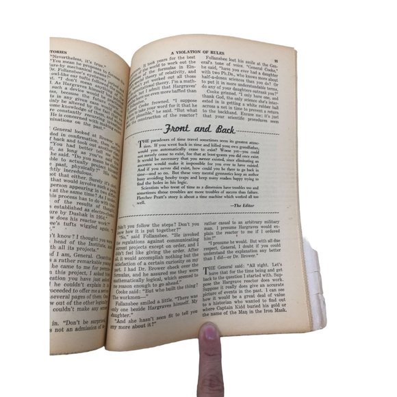 Vintage Magazine Startling Stories Featuring Vulcan's Dolls They control Human D - Picture 9 of 12